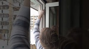 Своими руками замена ПВХ окна зимой.