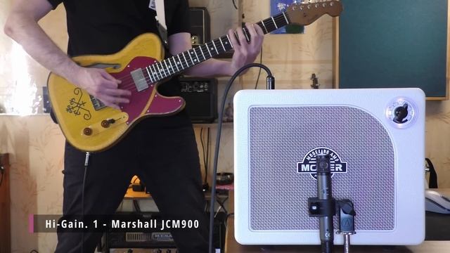 Шершéнь Ля Фа. Усилитель Mooer Hornet 15 смотреть онлайн