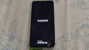 Включение моего нового телефона Honor x7b