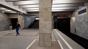 Таймлапс На Станции Новогиреево В Час-Пик (Subtransit Drive, 4k