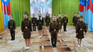 Солдатики XXIV муниципальный онлайн фестиваль творчества дошкольников «Радуга»