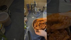 Мое хобби. Голень курицы су-вид с хрустящей корочкой