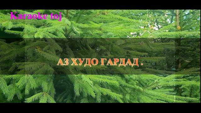 Караоке Аз Худо гардад. минуси Аз Худо гардад. минуси г смотреть онлайн