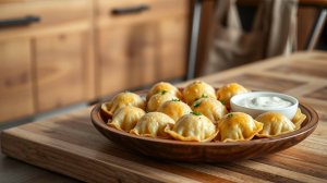 Горячие, сочные, хрустящие: как эти домашние Жареные Пельмени сведут Вас с ума?!