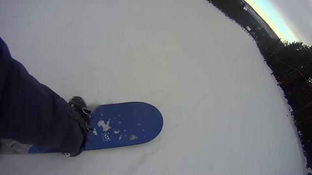 Сноуборд. Канатка. Январь 2014