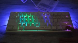 Демонстрация подсветки клавиатуры Defender Deimos
