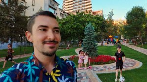 Как живут в Ташкенте? Как выглядят обычные дворы и дома! Зелёный Город-сад!