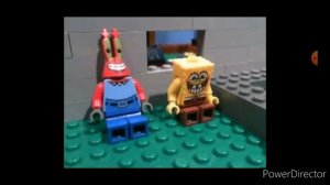 Лего Губка Боб пародии Тошнотный бургер на русском