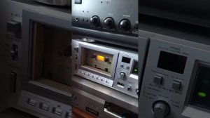 Кассетная дека AKAI GX-f 35(Замечательный аппапат)Запись...