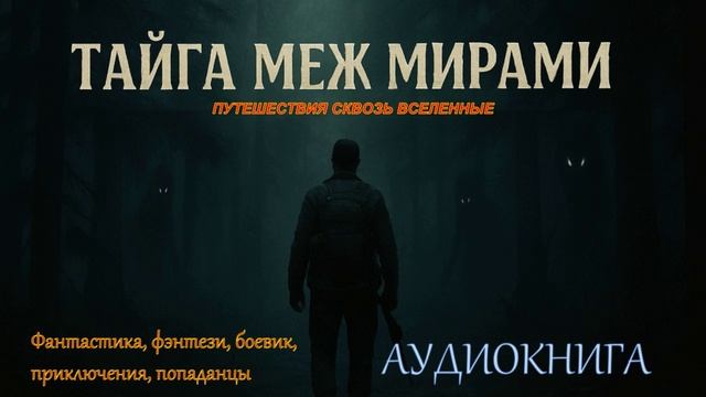 Аудиокнига | Фантастика, фэнтези, боевик, приключения, попаданцы. "Тайга меж мирами" смотреть онлайн