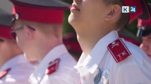 Кондратьев посетил последний звонок в Тимашевском казачьем кадетском корпусе