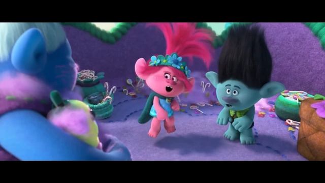 Розочка и Цветан отправились к Королеве Рокс. Тролли: Мировой тур (2020) год. смотреть онлайн