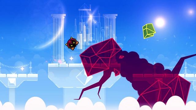 Geometry Dash МЕЖДУ МИРАМИ Геометри Деш BETWEEN WORLDS BY xXLOCOXx смотреть онлайн