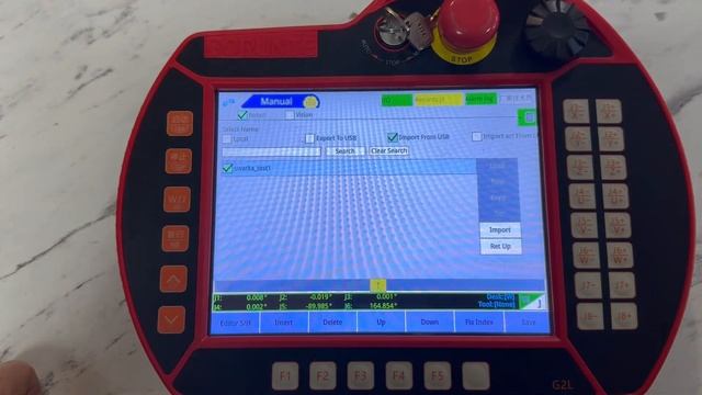 3. Импорт программы роботов Borunte с флешки смотреть онлайн