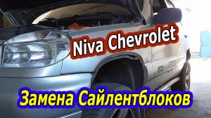 Niva Chevrolet - Замена сайлентблоков верхнего рычага