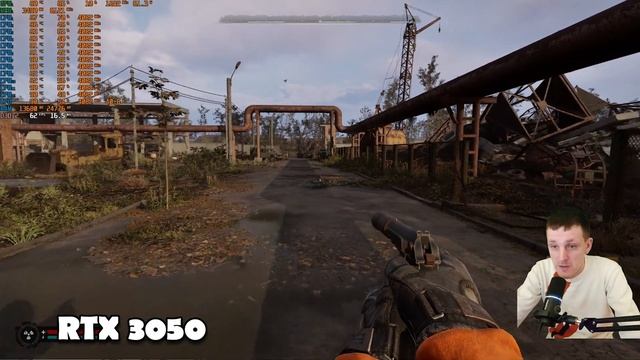 RTX 3050 в STALKER 2 Heart of Chornobyl Patch 1.3 на игровом ноутбуке