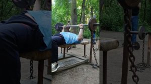 уличная тренировка
