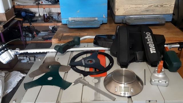 METABO FSB 36-18 LTX BL 40. АККУМУЛЯТОРНАЯ КОСА. смотреть онлайн