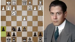 Хосе Рауль Капабланка демонстрирует свою феноменальную технику в игре против изолятора! Шахматы.