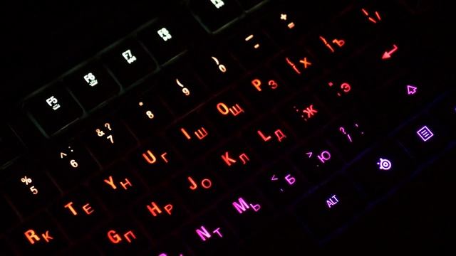 SteelSeries Apex M800 (подсветка #8) смотреть онлайн