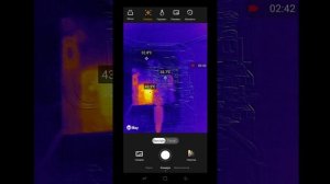 Тепловизор в телефоне , нагрев микросхемы.