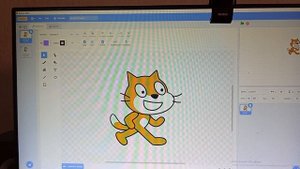 как сделать так чтобы кот ходил в Scratch