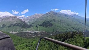 Чегет. Канатная дорога