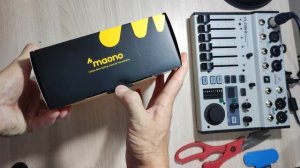 Распаковка Maono G1 NEO Внешняя студийная звуковая карта к?