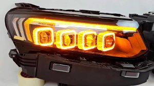 Geely Tugella тюнинг фар бугатти! Работа Ledstudio!