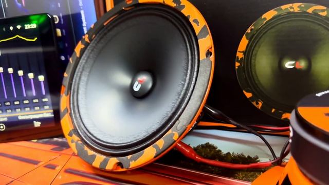Колонки 16см DCL 600 CarliVe Оригинал 360W смотреть онлайн