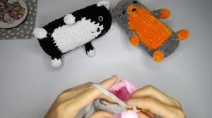 МК Кот-Батон!! ( ряды все идут правильно просто я ошибла