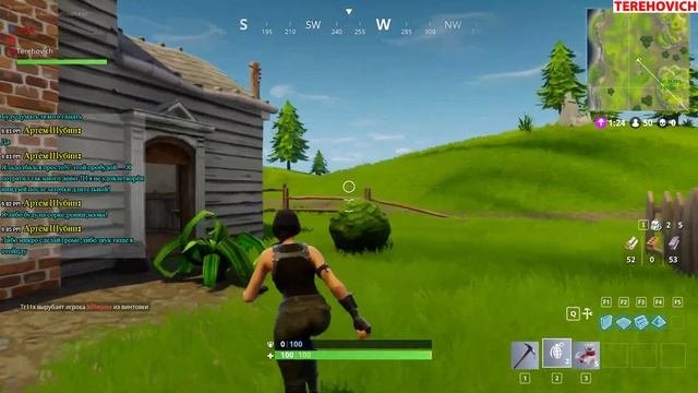 Fortnite - КОРОЛЕВСКАЯ БИТВА. Начало, обзор и всякое разное