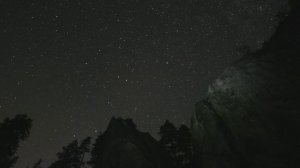 Треугольное озеро: ночной таймлапс