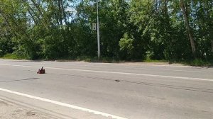 ОБРЫВ ПРОВОДА СЕТИ НА ДОРОГЕ УФА