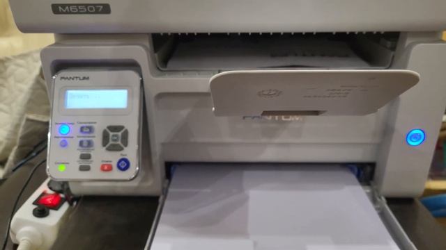 Печать Pantum M6507 Ок Авто смотреть онлайн