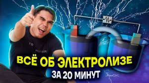 Все об электролизе за 20 минут : задание 20 ЕГЭ по химии | Умскул