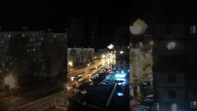 Первый снег в КОЛОМНЕ
