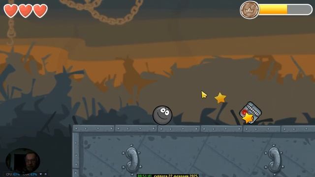 Полное Прохождение Игры. Красный Шарик 4. №3. Компиляци смотреть онлайн