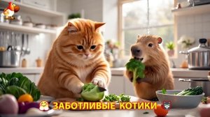 Заботливые котики спешат на помощь (32)