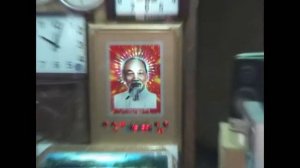 Vietnam, Hanoi, Ho Chi Minh with a halo - Вьетнам, Ханой. Хо Ши Мин с электронимбом