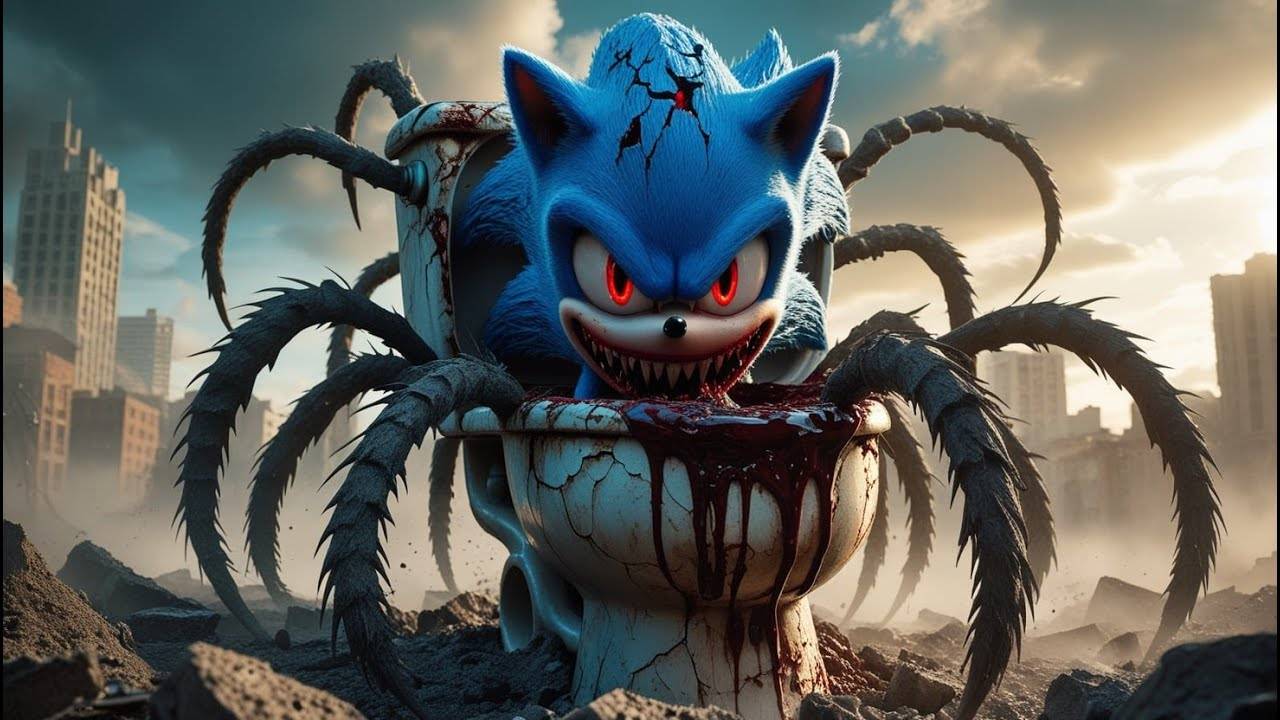 🔥Соник 3 Монстр из туалета  #sonic #monster