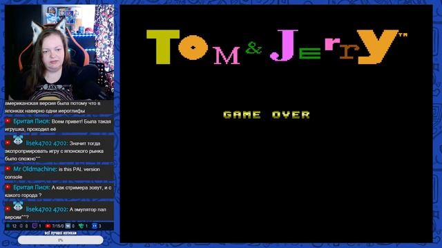 Tom & Jerry (Dendy, Nes, Famicom) | Игры детства | Денди ретро стрим смотреть онлайн