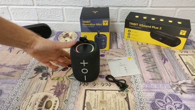 Маленькая но мощная Bluetooth колонка TRIBIT STORMBOX MINI смотреть онлайн