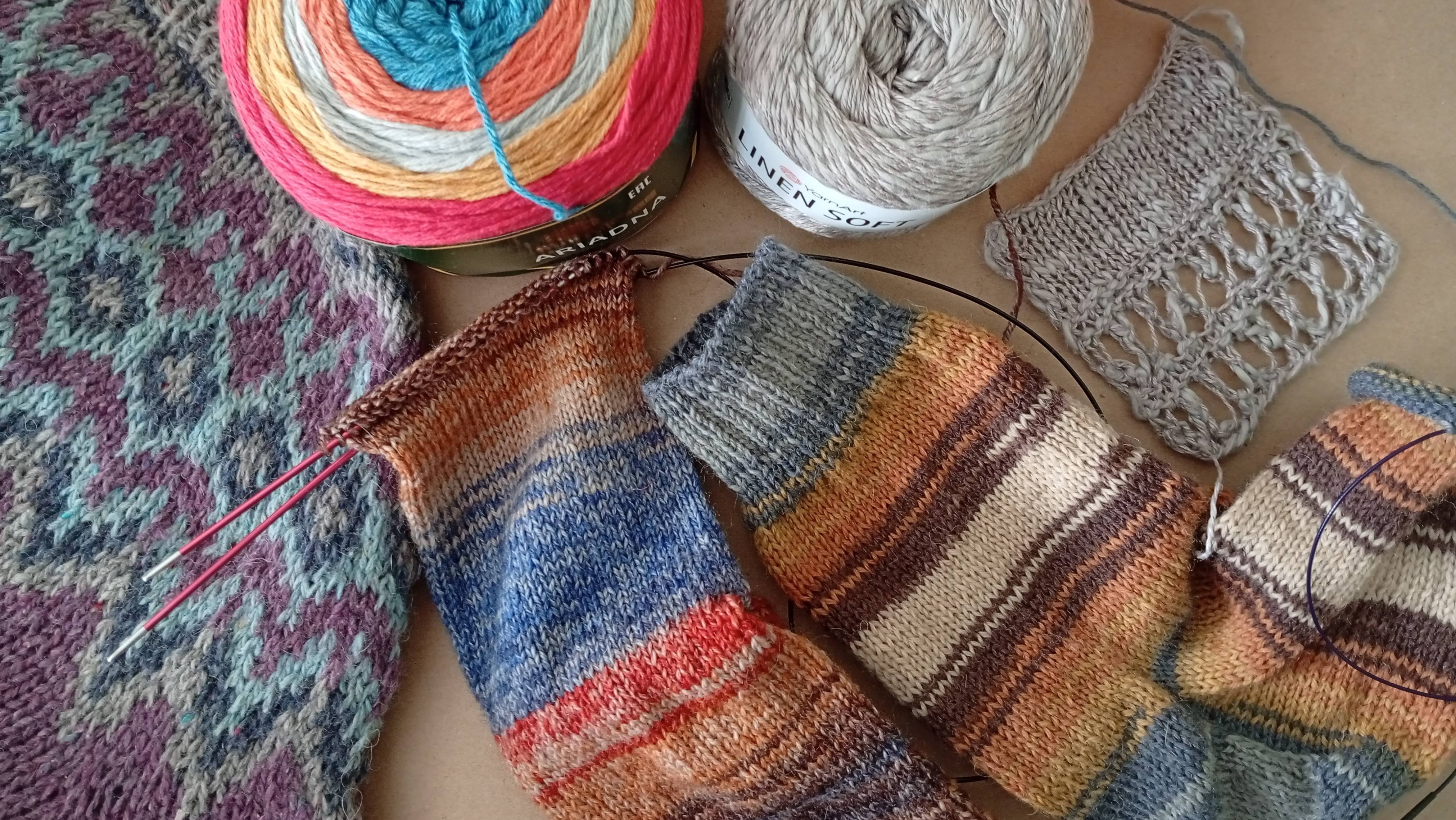 19-26 мая Готовые работы/Начатое и немного планов #вязовлог #knitting #вязаниеспицами #handmade