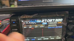 yaesu ft-710 CHN раскрытие (получилось:)😁