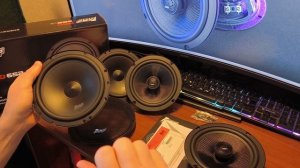 Распаковка и обзор коаксиальной акустики AMP PRO 652 ver.2