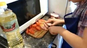 Готовим яичницу