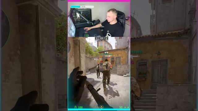 Conter-Strike 2 gameplay #shorts Играю С чатом!!! смотреть онлайн