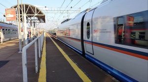 24 мая 2025 г. Два Высокоскоростных Сапсана ЭВС1-14 и ЭВС1-19 Славянка