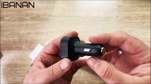 Автомобільний FM модулятор трансмітер Borofone BC43 Bluetooth QC3.0